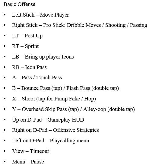 NBA 2K18 Tips: Offense Controls Guide